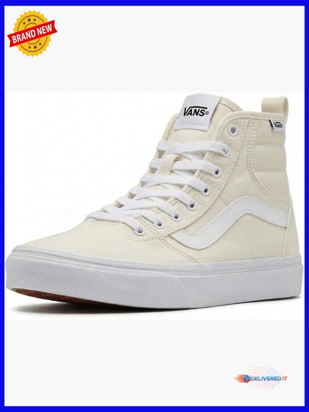 High Top Canvas Sneakers with Padded Ankle Support